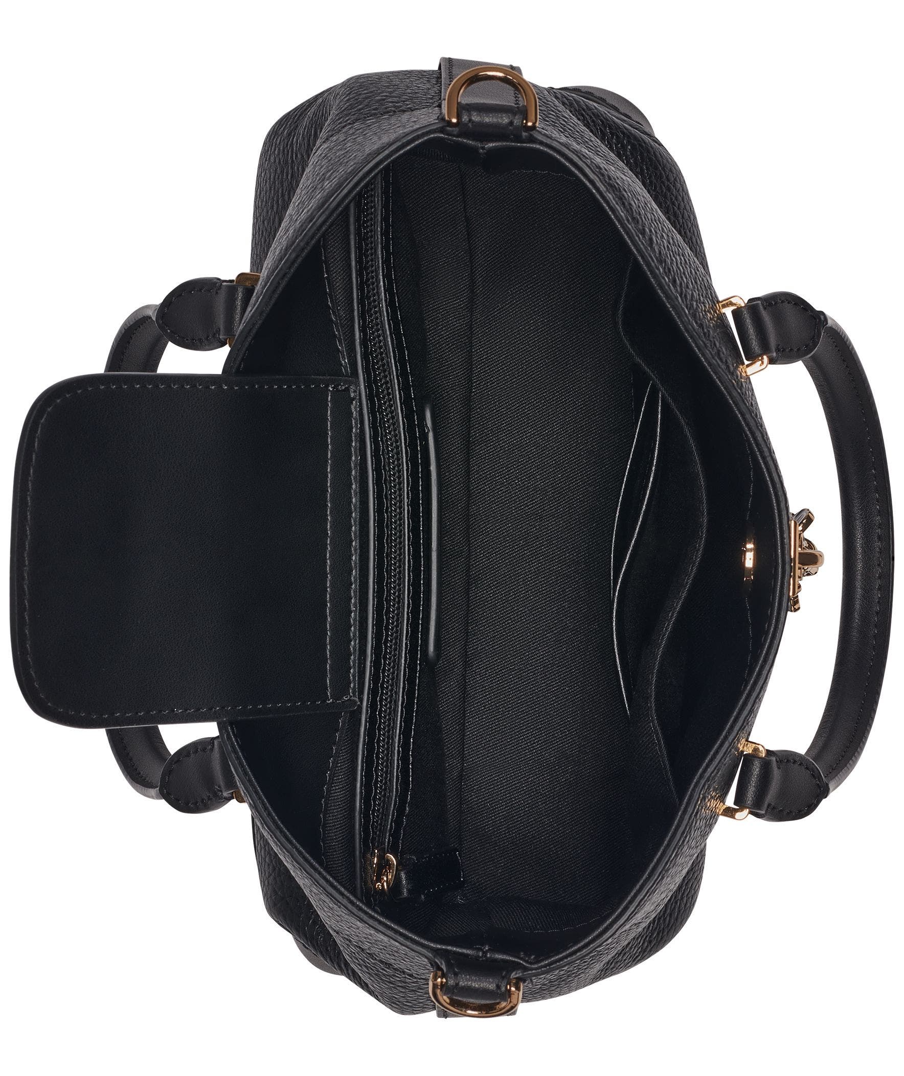 KARL LAGERFELD PARIS Gisele Crossbody, Alternate, color, Black/Gold