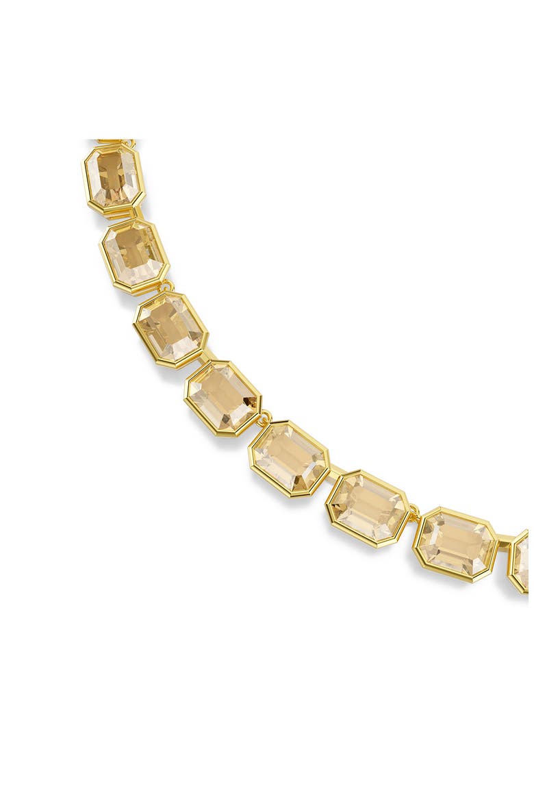 Millenia Crystal Collar Necklace, Alternate, color, GOLD/ MULTI