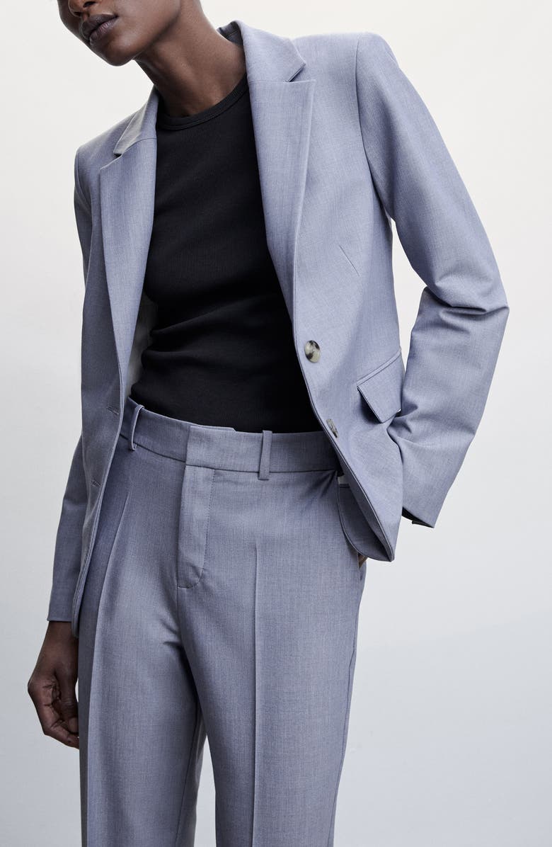 MANGO Straight Leg Suit Pants, Alternate, color, 