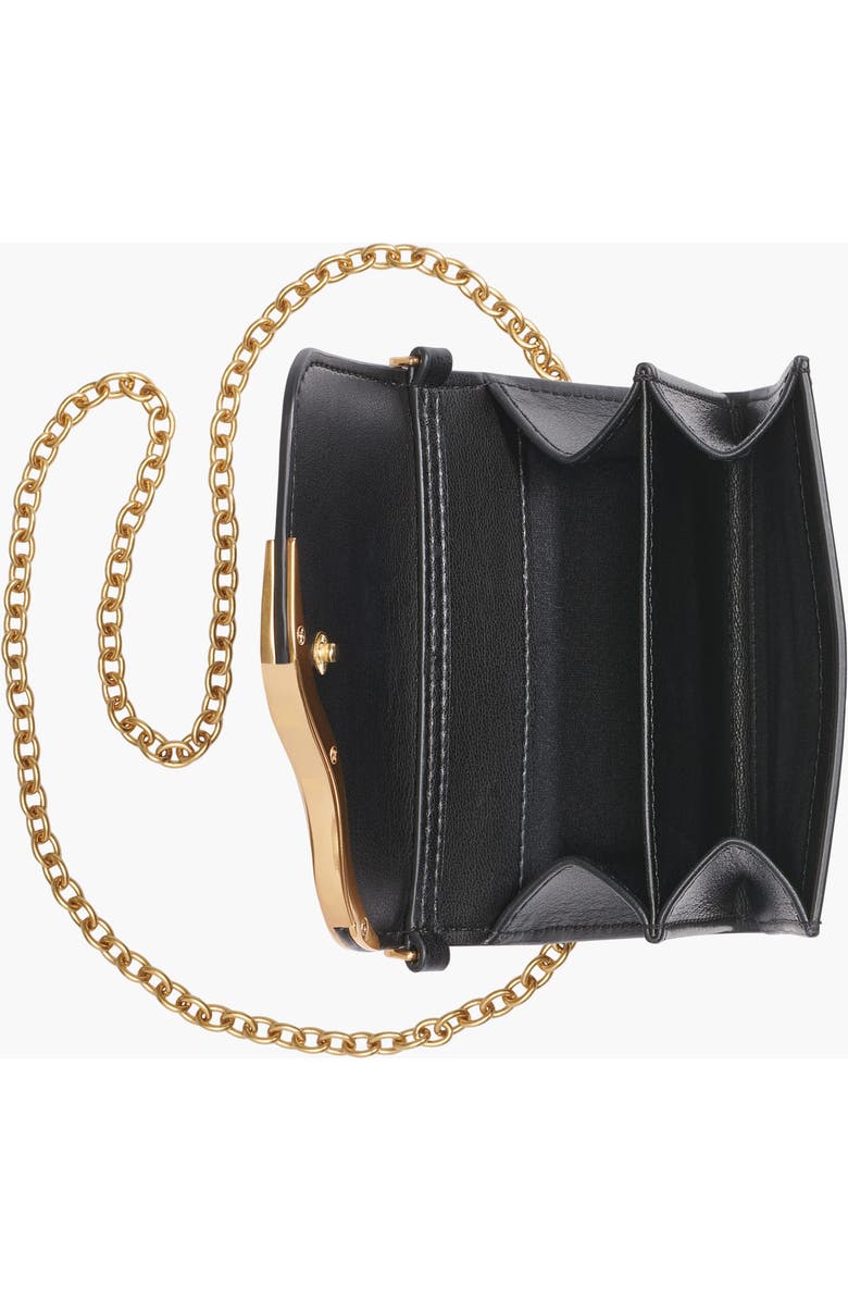 Donna Karan New York Malverne Wallet On String, Alternate, color, Black/Gold