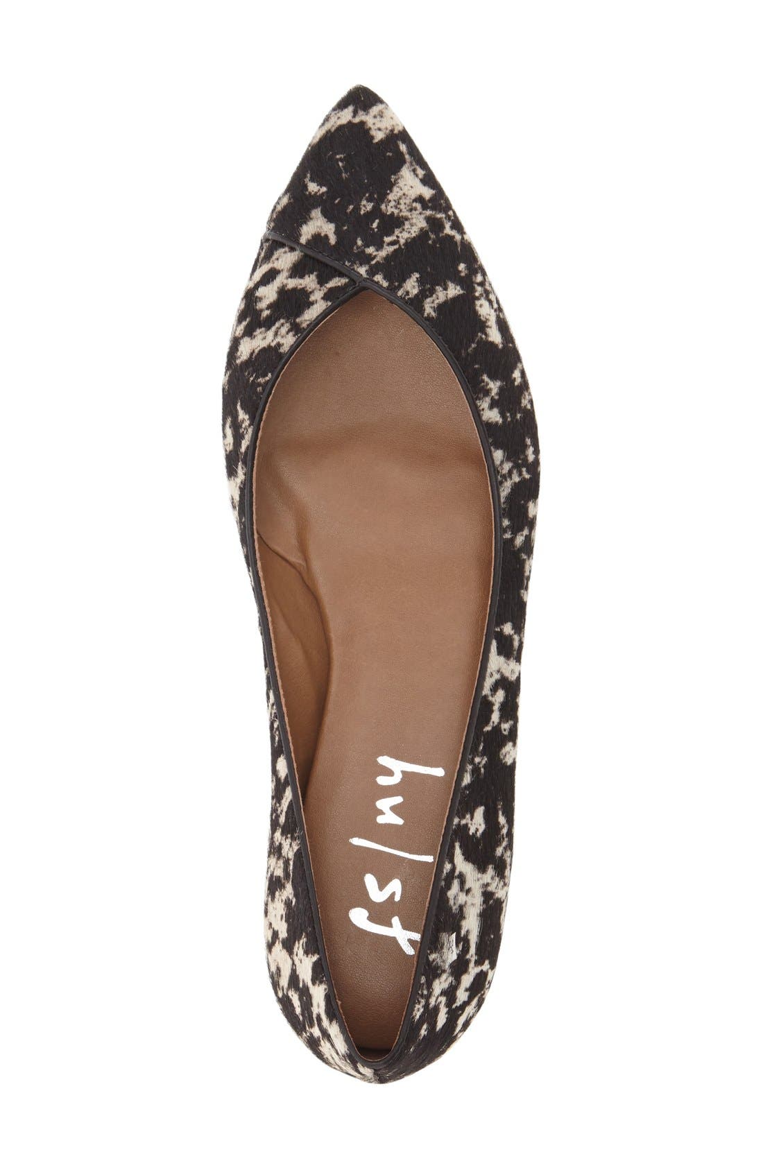 French Sole 'Peppy' Pointy Toe Ballet Flat, Alternate, color, 