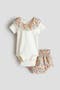 selected White/Floral