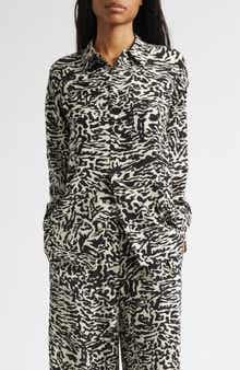 Soren Silk Button-Up Shirt