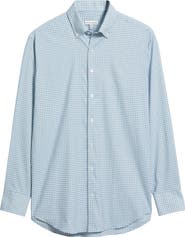 Peter Millar Gregory Performance Twill Button-Down Shirt