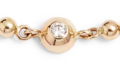 POPPY FINCH POPPY FINCH DIAMOND & FRESHWATER PEARL BEADED BRACELET