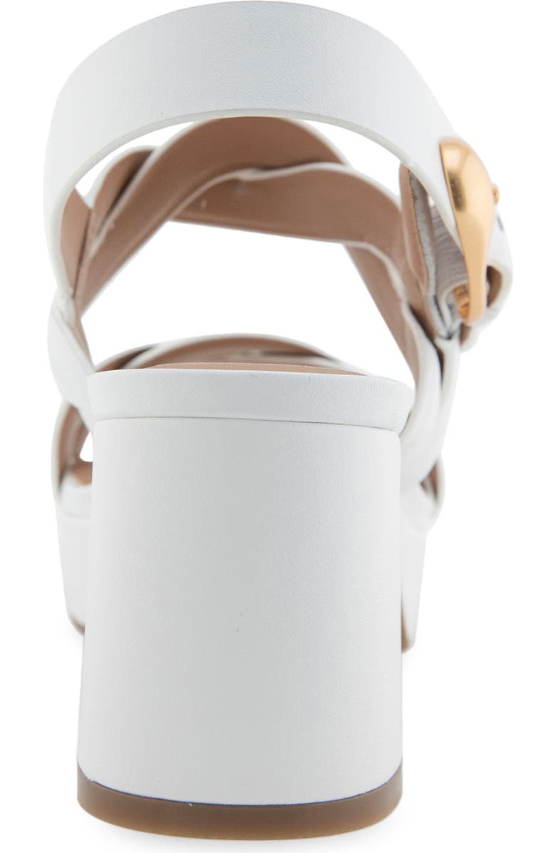 Aerosoles Camea Platform Sandal, Alternate, color, Bright White Leather