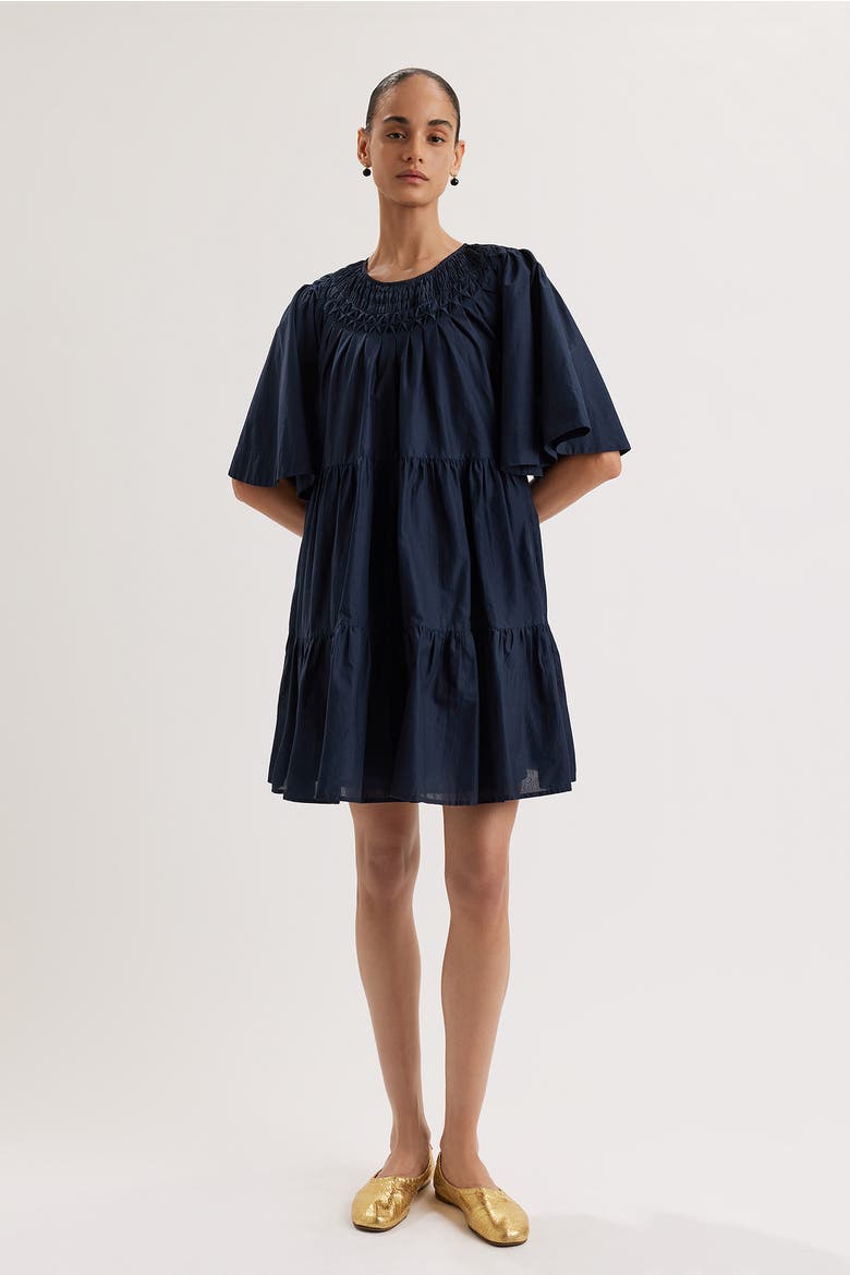 Rohilla Dress, Main, color, Navy