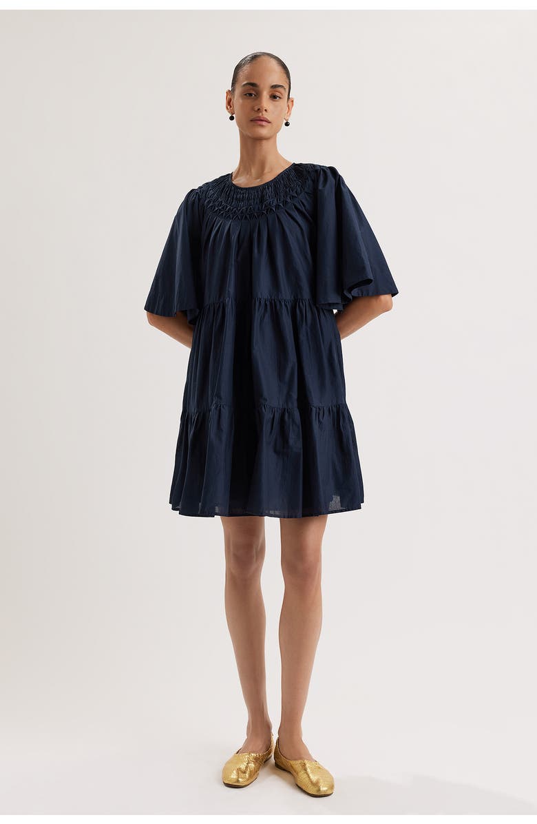 Merlette Rohilla Dress, Main, color, Navy