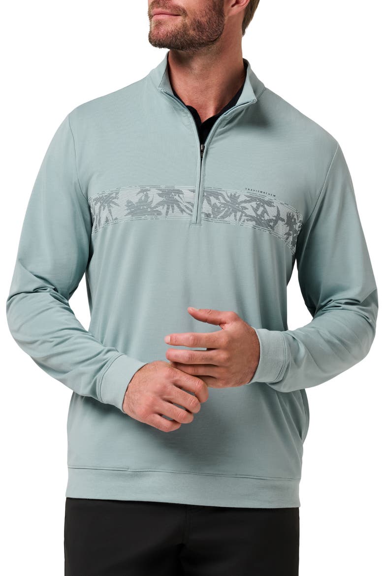 Trophy Life Quarter Zip Pullover, Main, color, ARONA