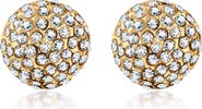 CHRISTINA CARUSO Pavé Stud Earrings