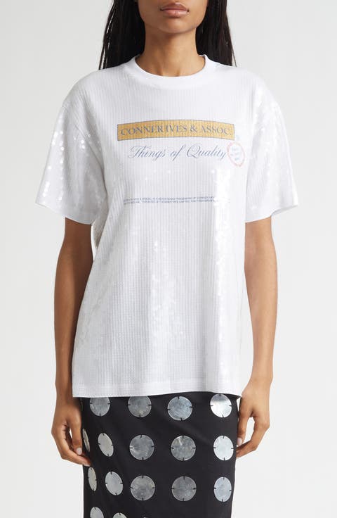 & Associates Sequin T-Shirt