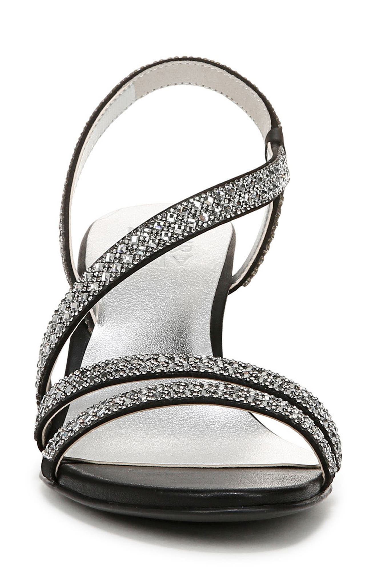 Naturalizer Vanessa Slingback Sandal, Alternate, color, Black