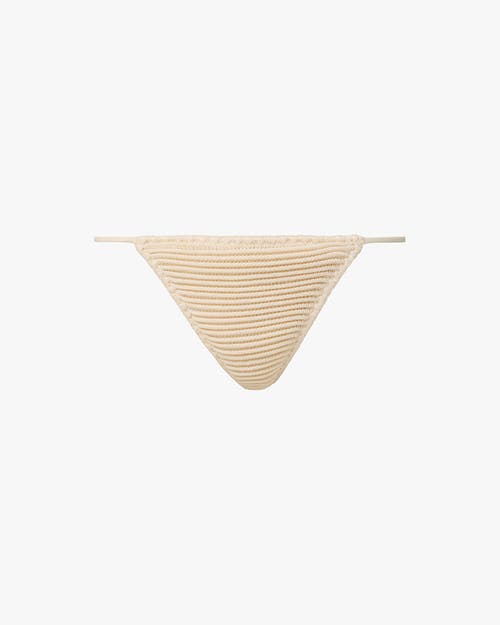 Weworewhat Tie Bottom In Off-white