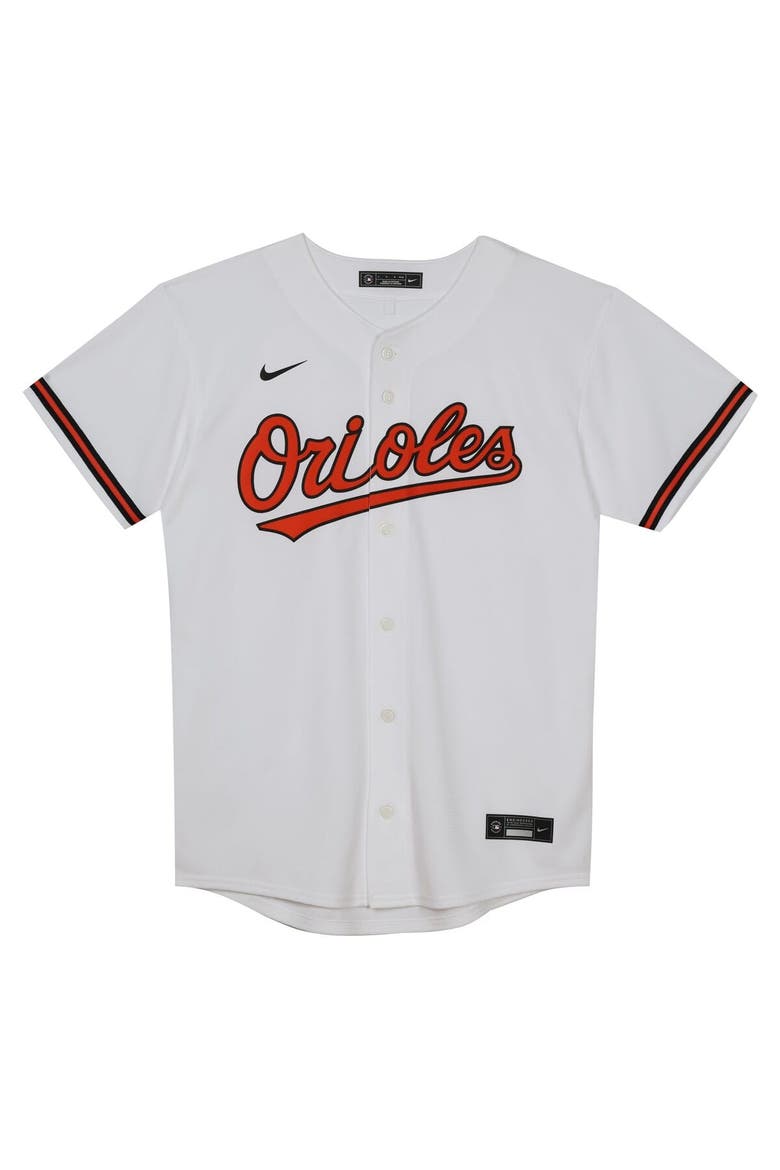 Preschool Nike Adley Rutschman White Baltimore Orioles Home Replica Player Jersey, Alternate, color, White
