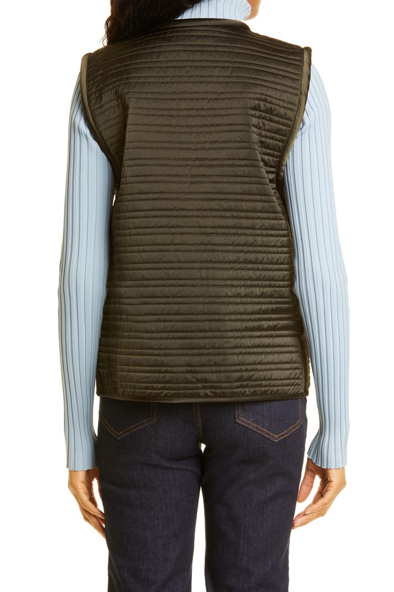 Learning Chart Size Tory Burch Quilted Satin Vest (Women) | Nordstrom