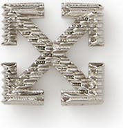 OFF WHITE Men's Arrow Textured Mono Earring