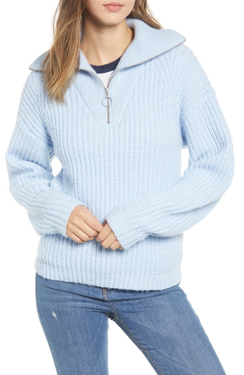 BP. Quarter Zip Sweater, Main, color,