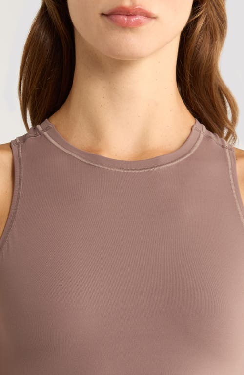 On Studio Crop Tank In Brown