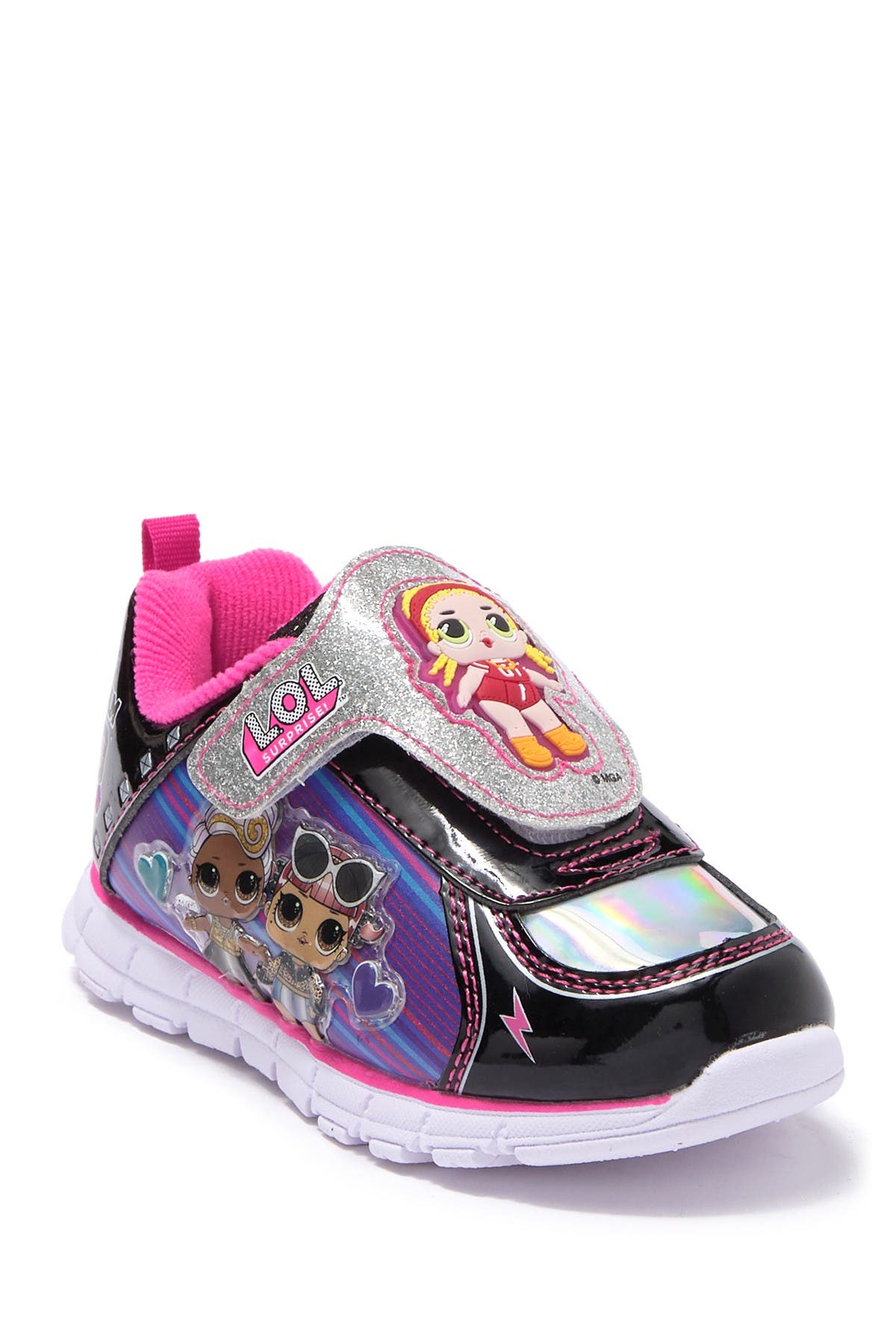 SG Footwear LOL Surprise Squad Light-Up Sneaker, Alternate, color, 