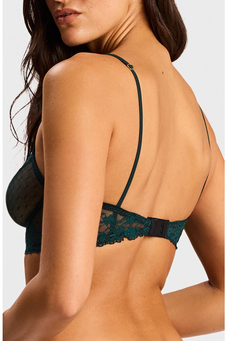 Double Take Lace Bralette, Alternate, color, JUNIPER