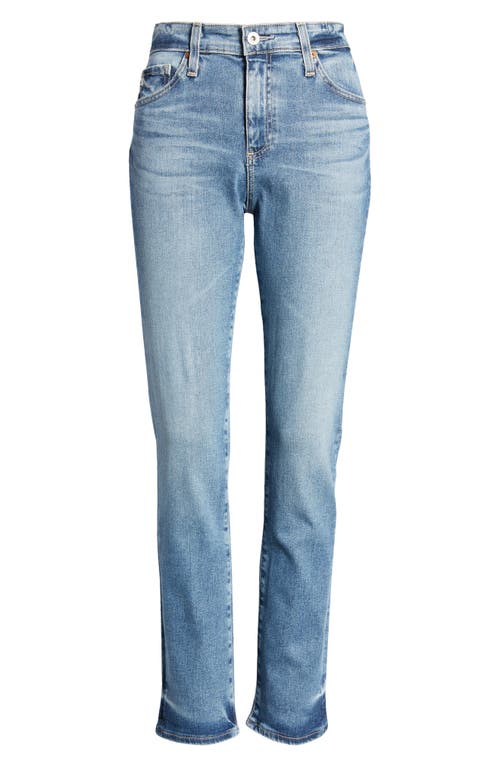 Ag Mari High Waist Slim Straight Leg Jeans In Resort