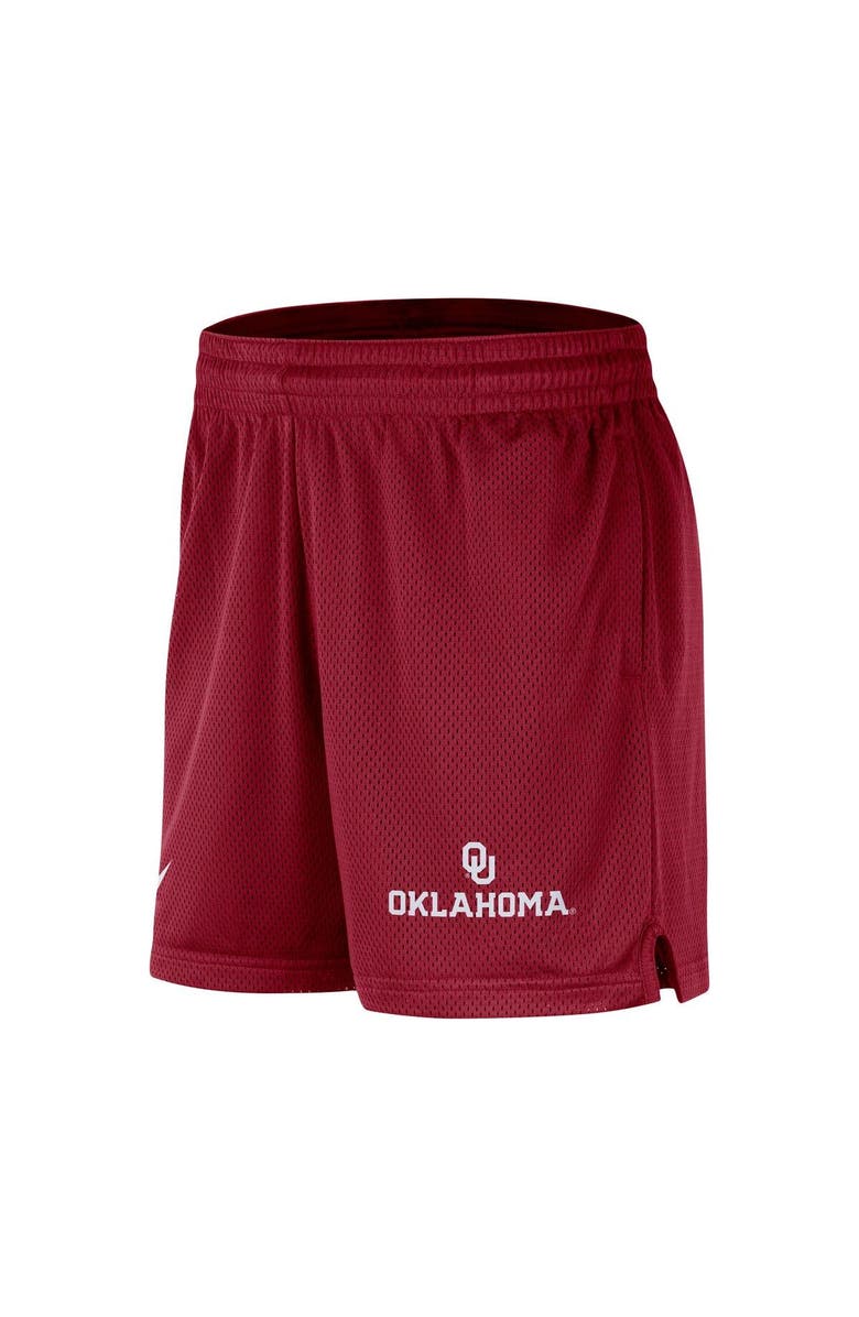 Nike Men's Nike Crimson Oklahoma Sooners Mesh Performance Shorts, Alternate, color, Crimson