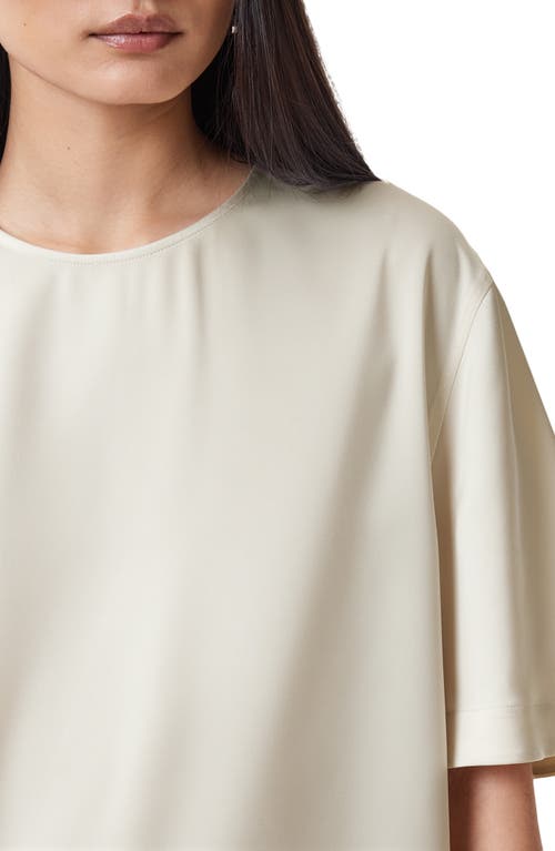 ALLSAINTS ALLSAINTS AMELIE SATIN T-SHIRT