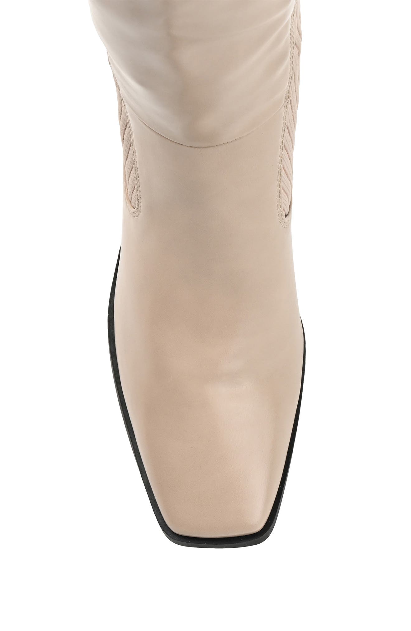 Journee Collection Winny Tall Boot, Alternate, color, Taupe