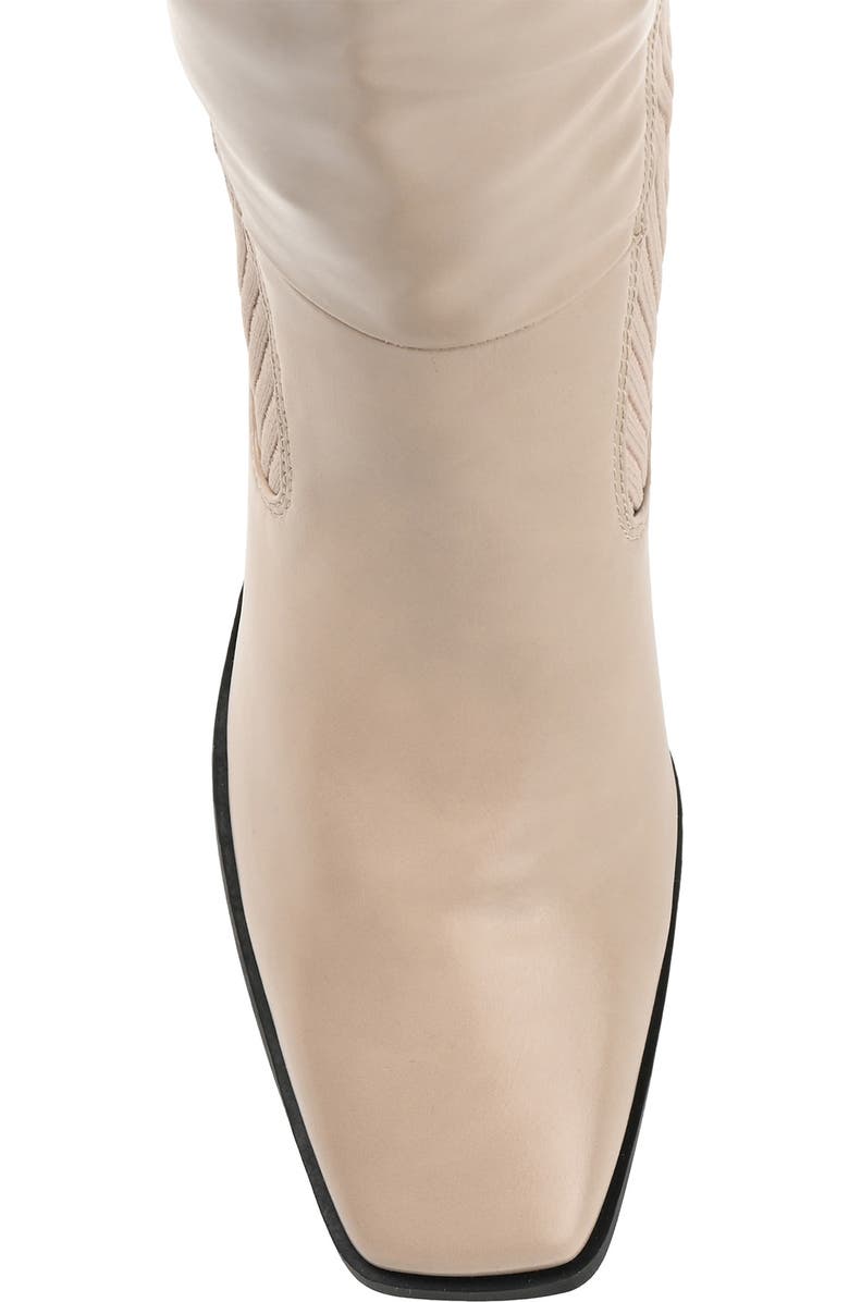Journee Collection Winny Tall Boot, Alternate, color, Taupe