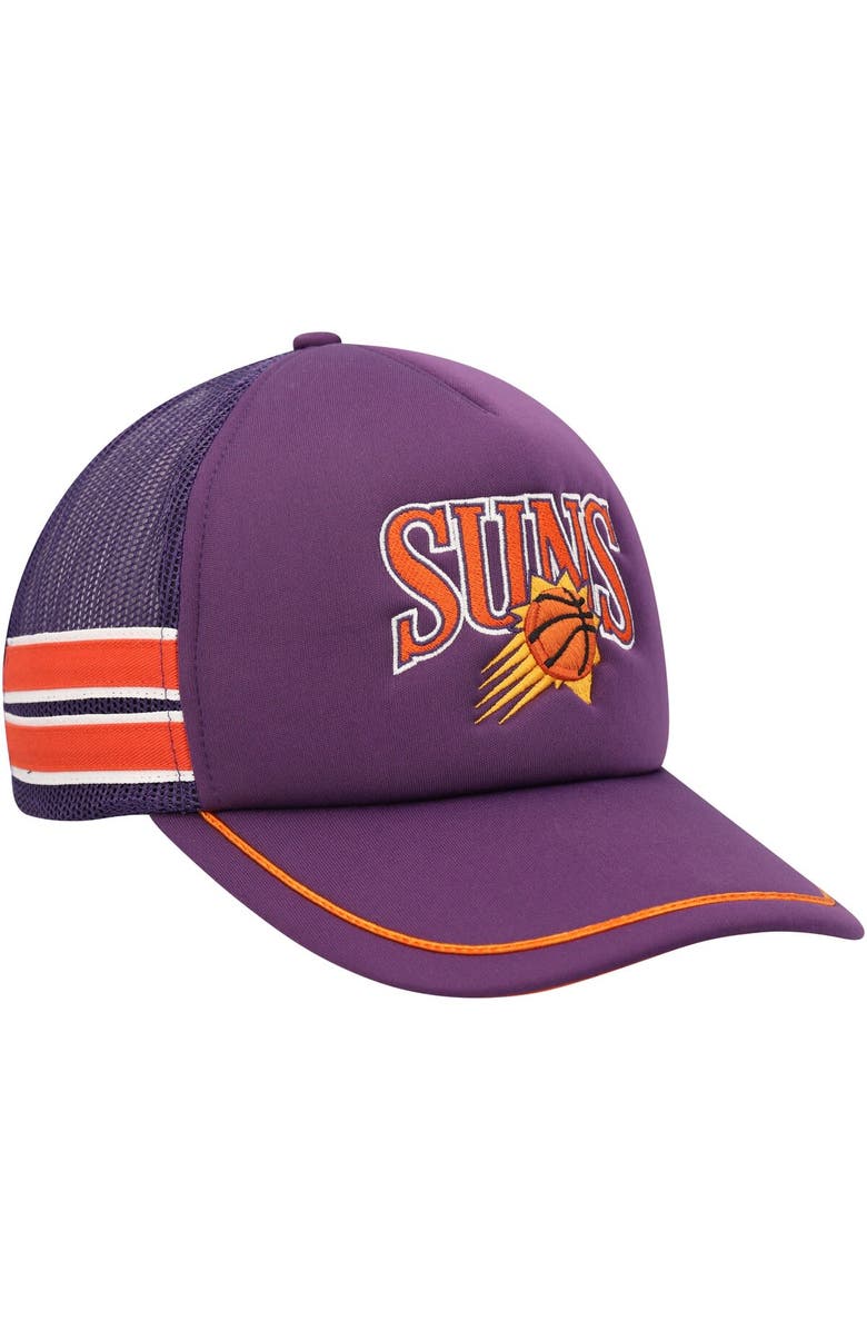 '47 Men's '47 Purple Phoenix Suns Sidebrand Stripes Trucker Adjustable Hat, Alternate, color, Purple