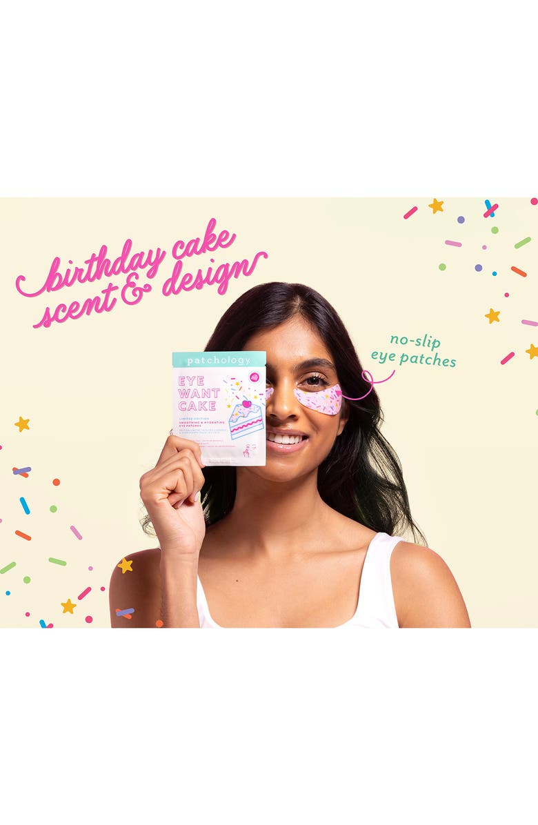 Patchology Eye Want Cake Smoothing & Hydrating 5-Pack Eye Patches, Alternate, color,