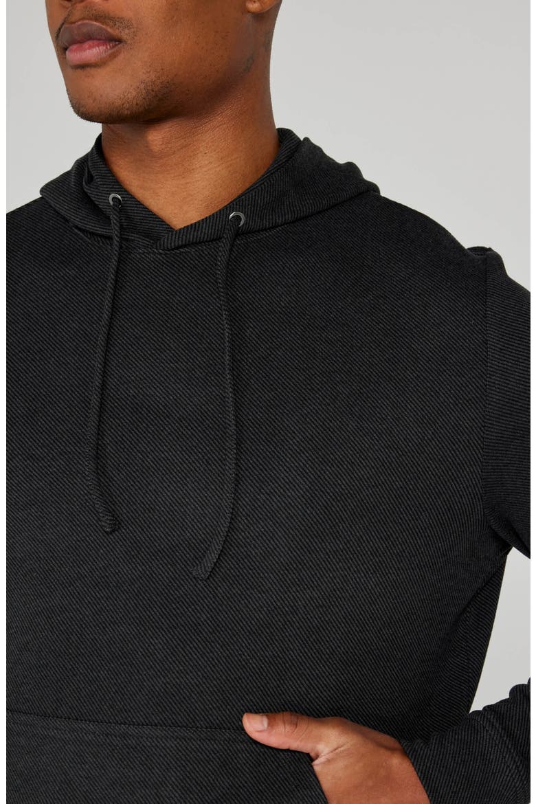 Irving Flannelsport Hoodie, Alternate, color, TUXEDO