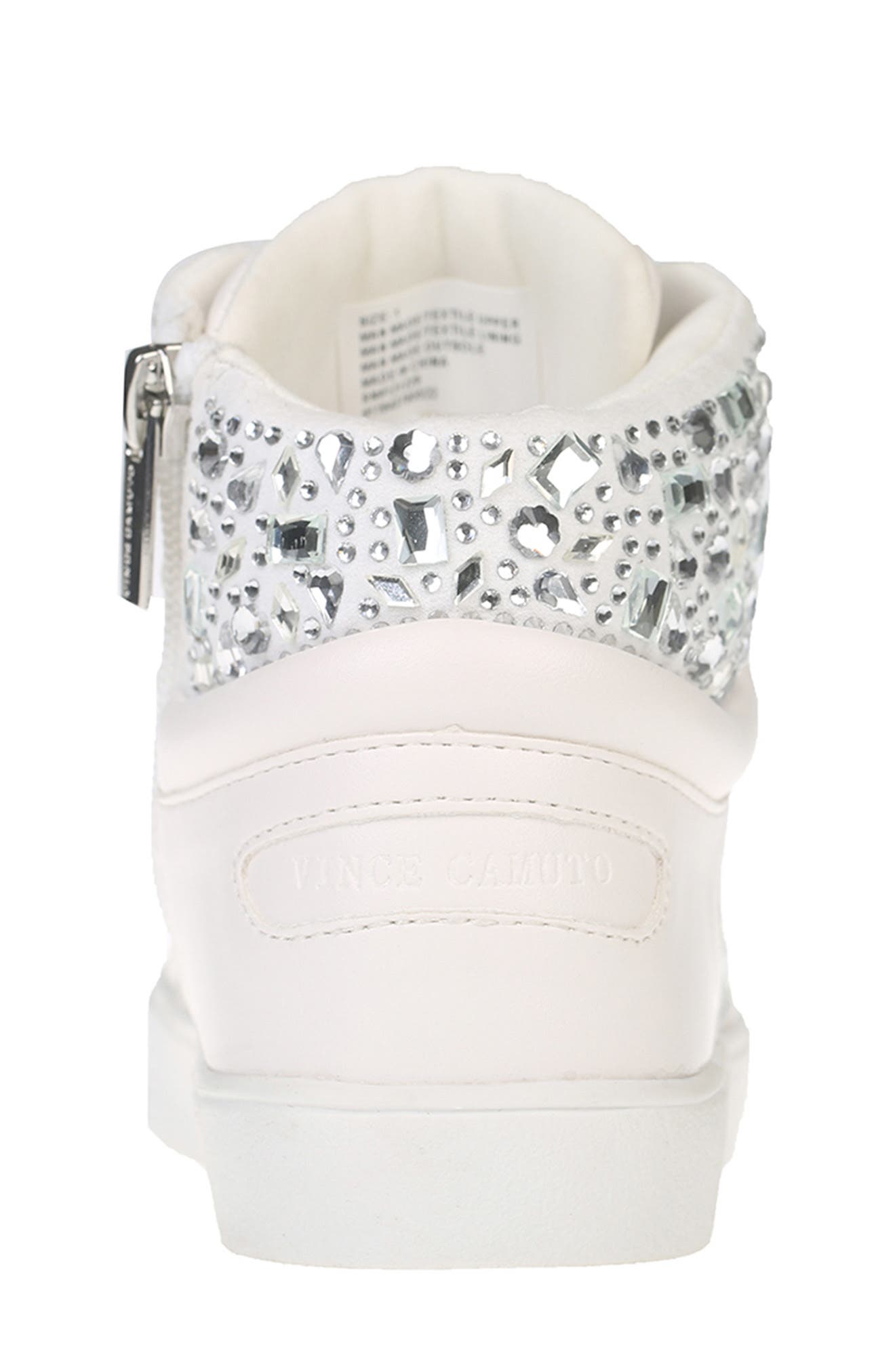 Vince Camuto Kids' High Top Court Sneaker, Alternate, color, 