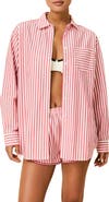 Solid & Striped The Avril Linen Blend Button-Up Shirt
