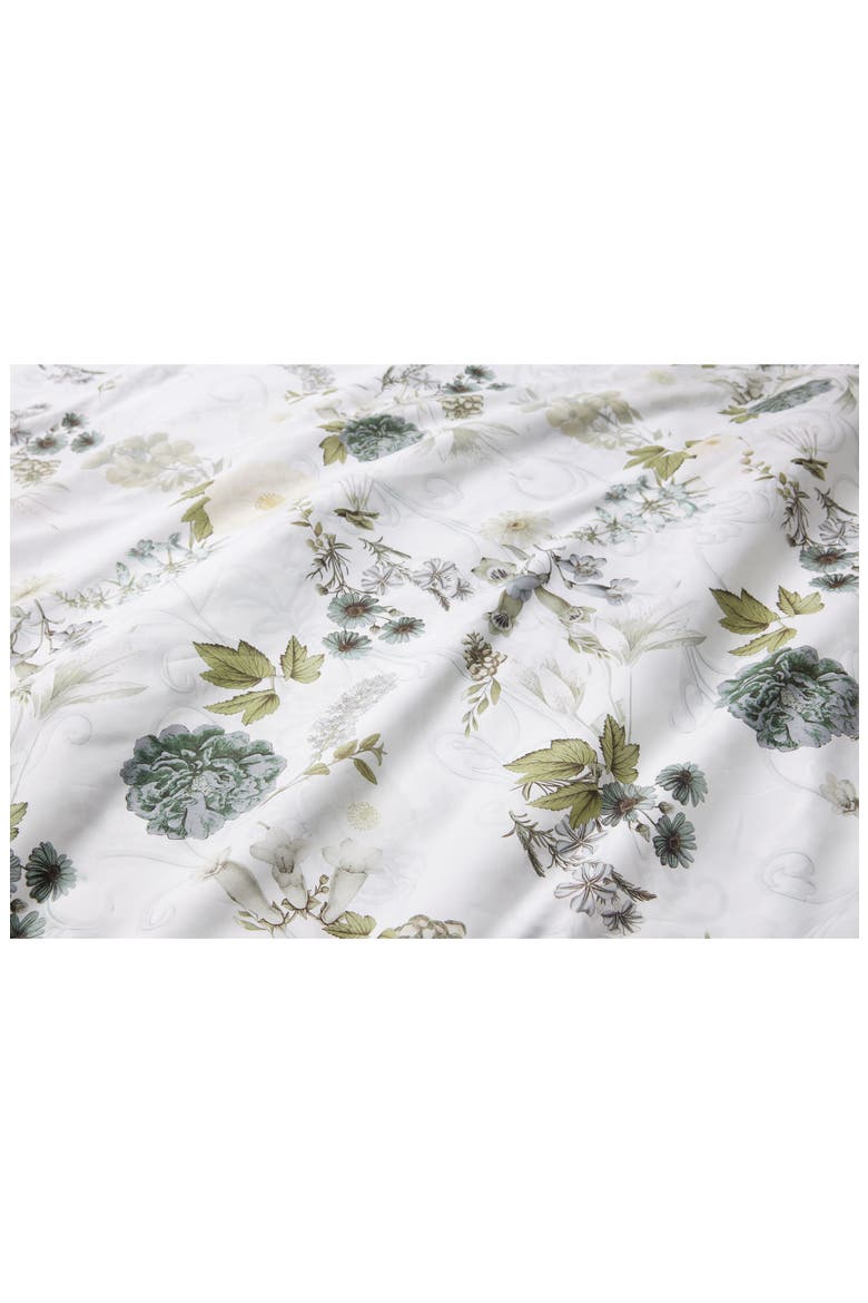 Incanto Botanical Floral Duvet Cover, Alternate, color, SLATE