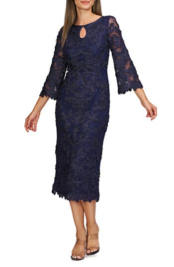 Js Collections Perla Soutache Sheath Dress