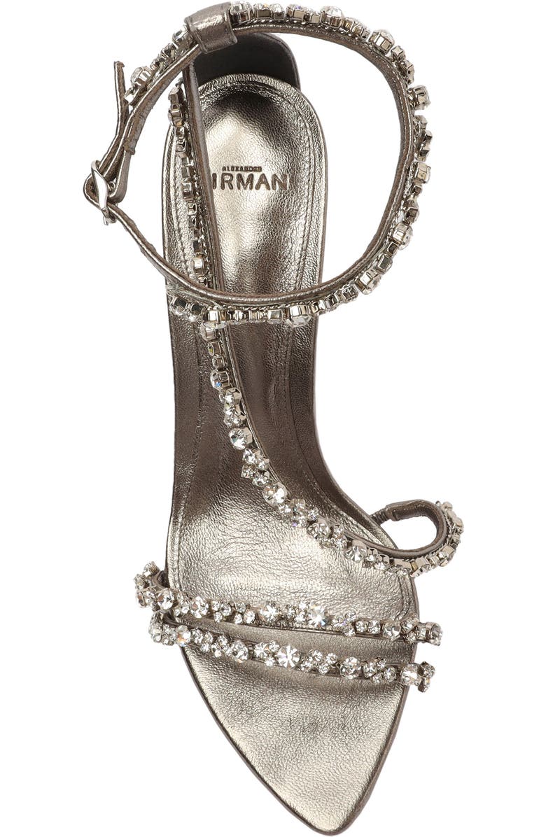 Alexandre Birman Demi Crystal Embellished Sandal, Alternate, color,