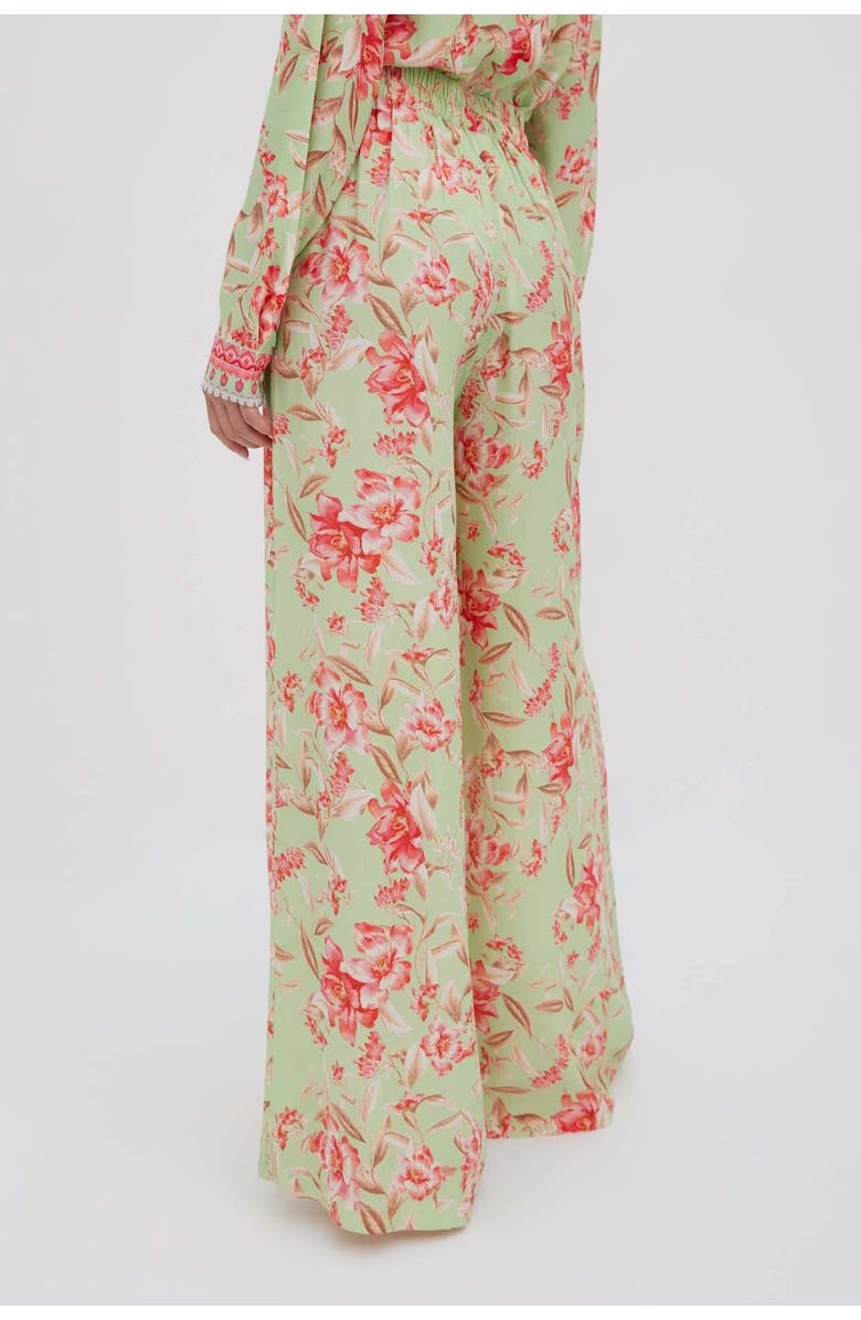 RAISHMA Naomi Green Trousers, Alternate, color, Green