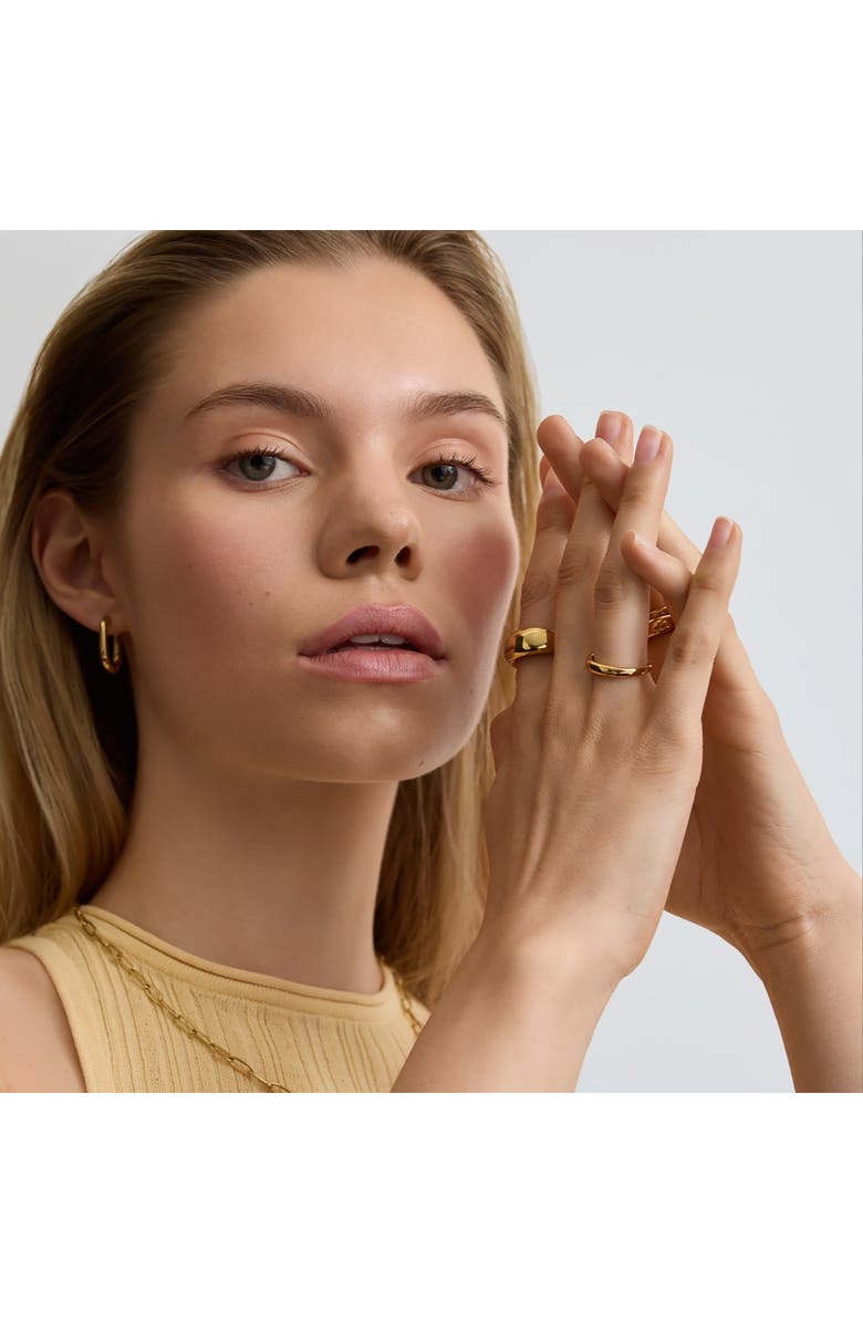 D.LOUISE Dome Ring, Alternate, color, Gold