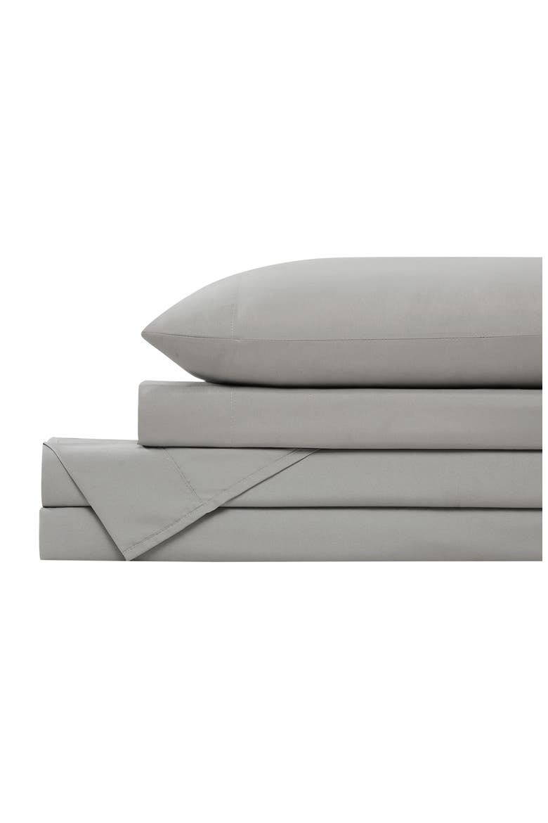 Vilano Springs Extra Deep Pocket Sheet Set, Alternate, color, STEEL GRAY