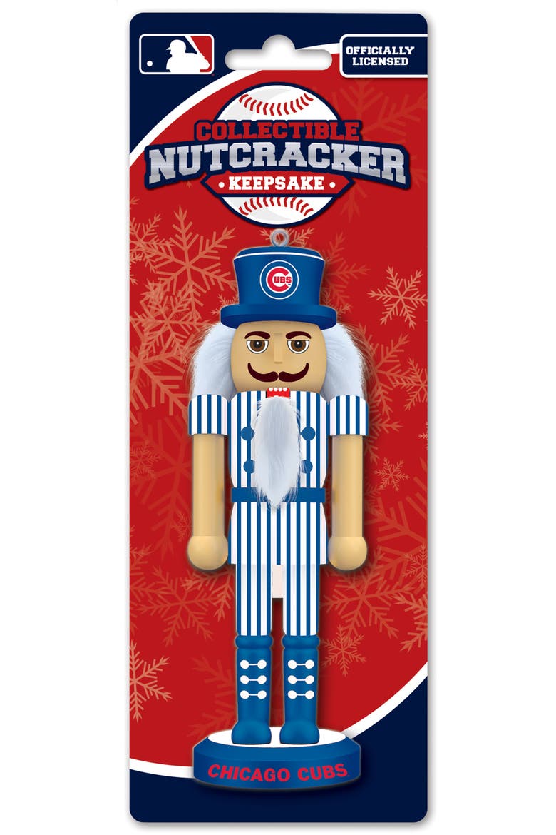 Chicago Cubs Keepsake Nutcracker, Alternate, color, Multicolor