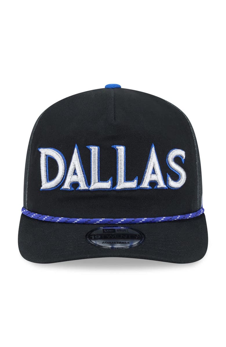 New Era Men's New Era Black Dallas Mavericks 2025/26 City Edition 19TWENTY Adjustable Hat, Alternate, color, Black