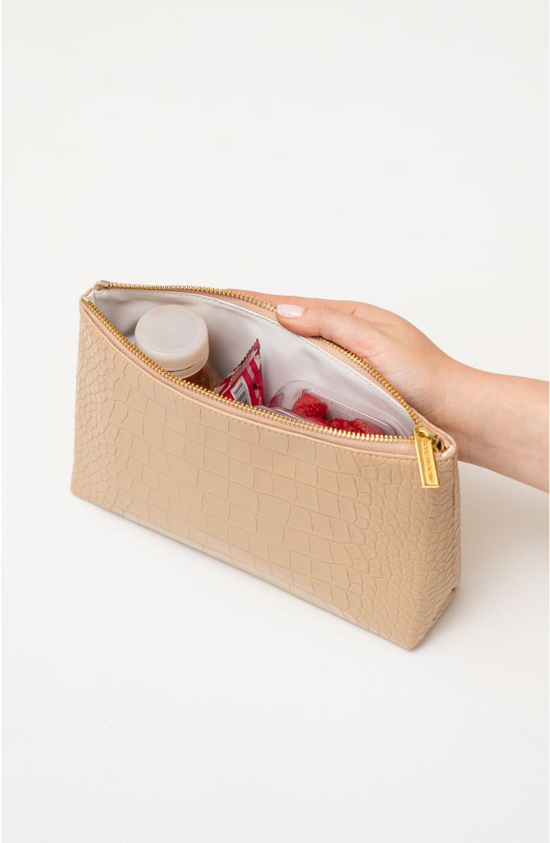 Modern Picnic THE SNACKER, Alternate, color, Cream Croc