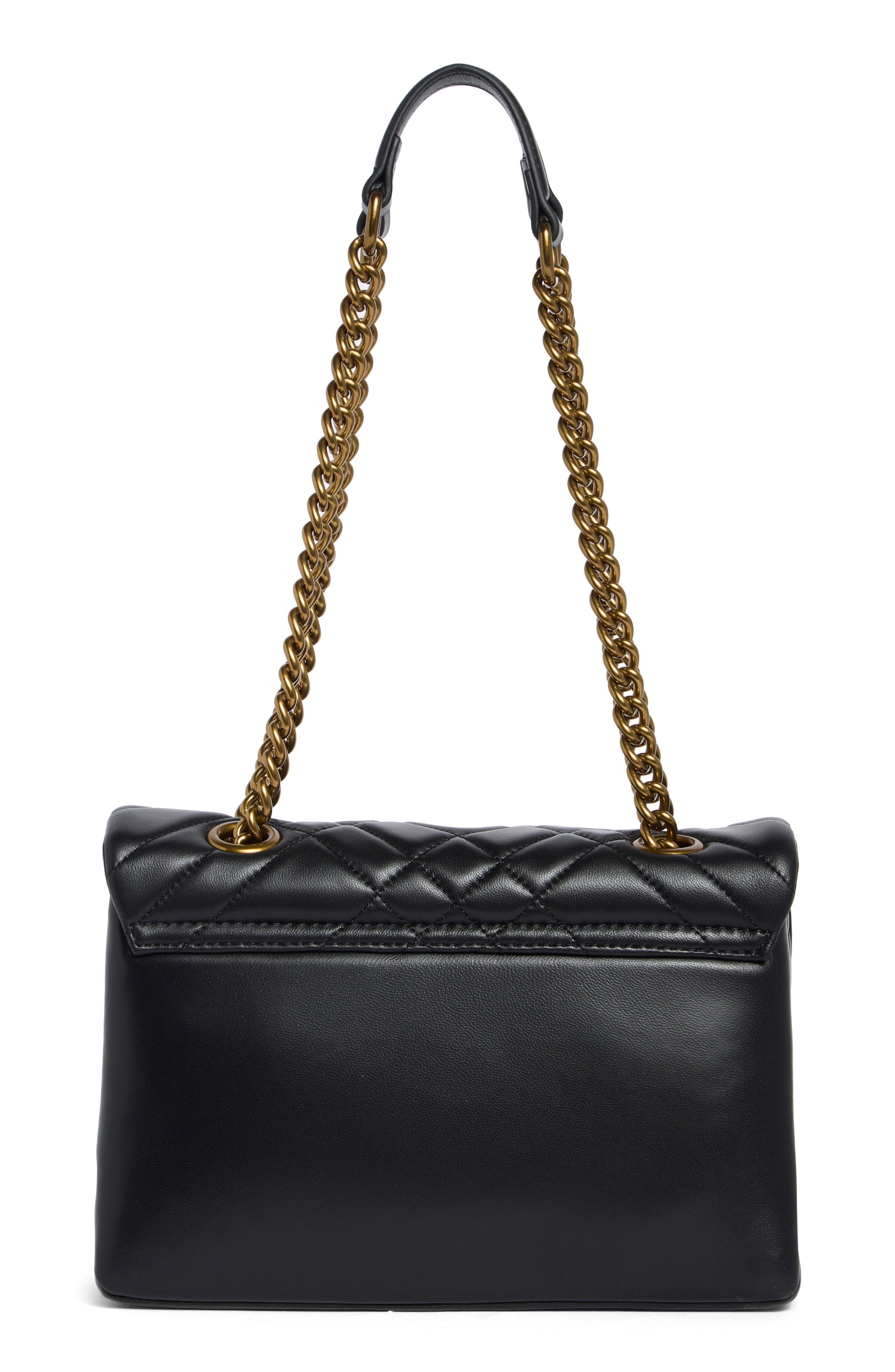 Kurt Geiger London Brixton Lock Quilted Leather Crossbody Bag (Women ...