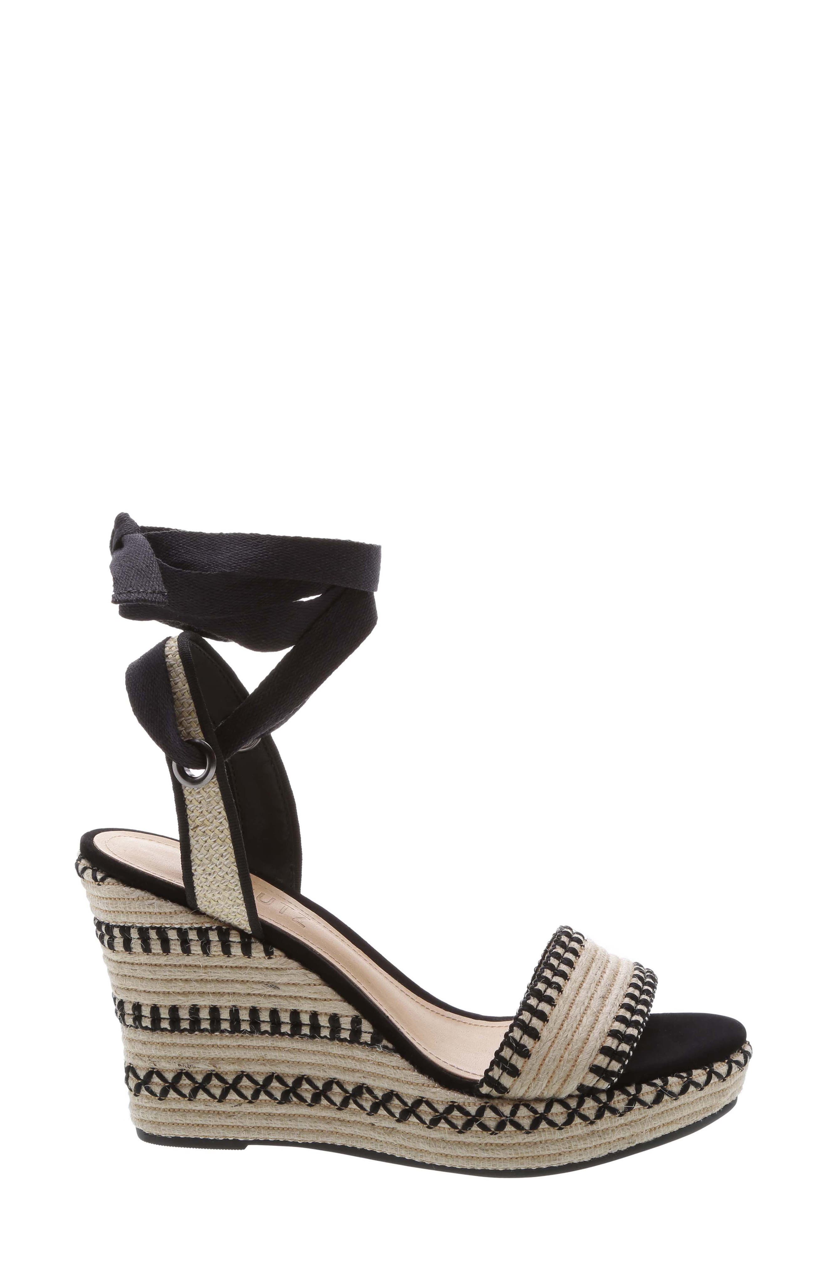Schutz Electra Platform Wedge Sandal, Alternate, color, 