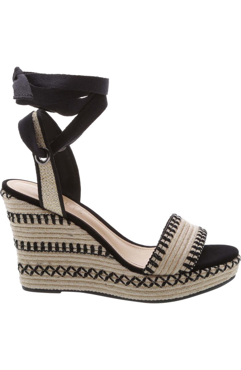Schutz Electra Platform Wedge Sandal, Alternate, color,