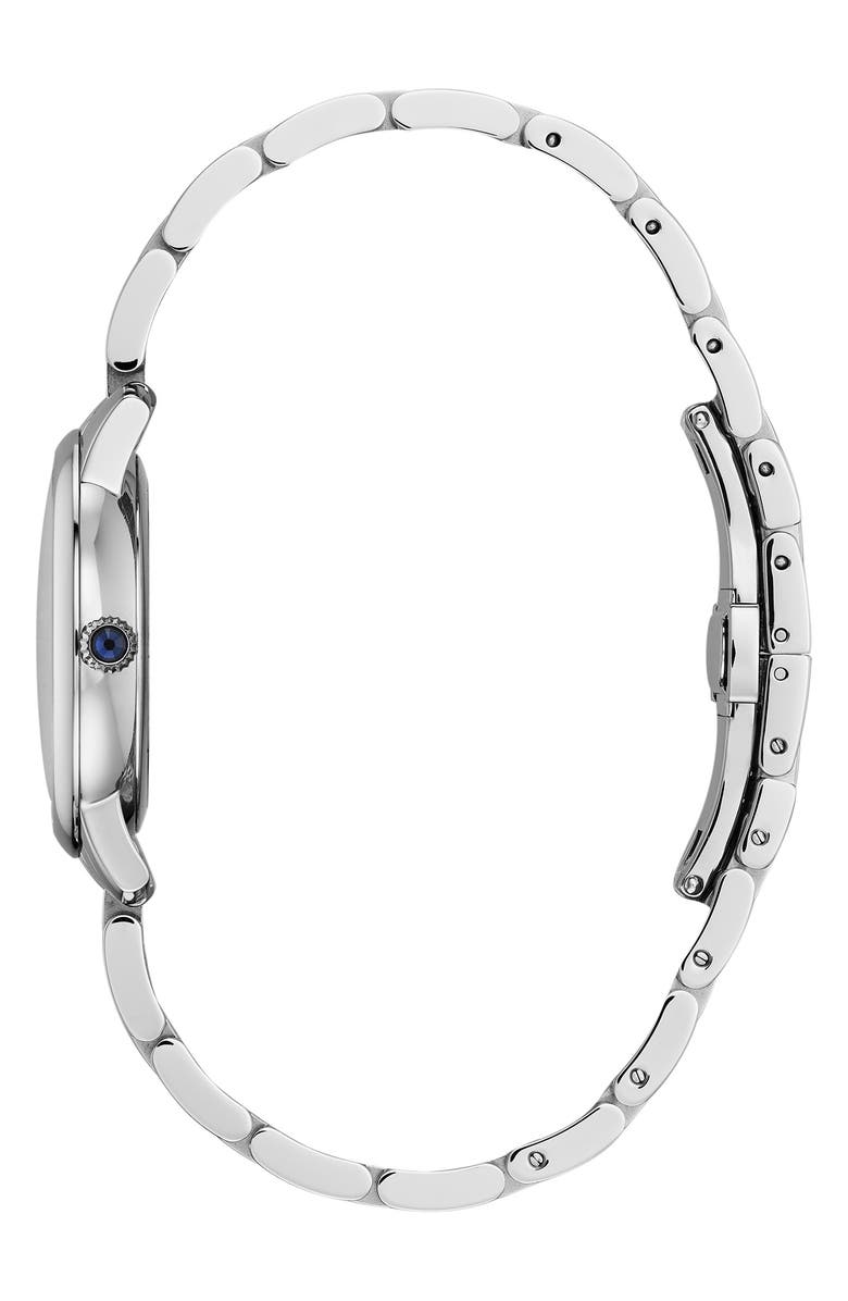 FREDERIQUE CONSTANT Slimline Bracelet Watch, 30mm, Alternate, color, Silver-Tone