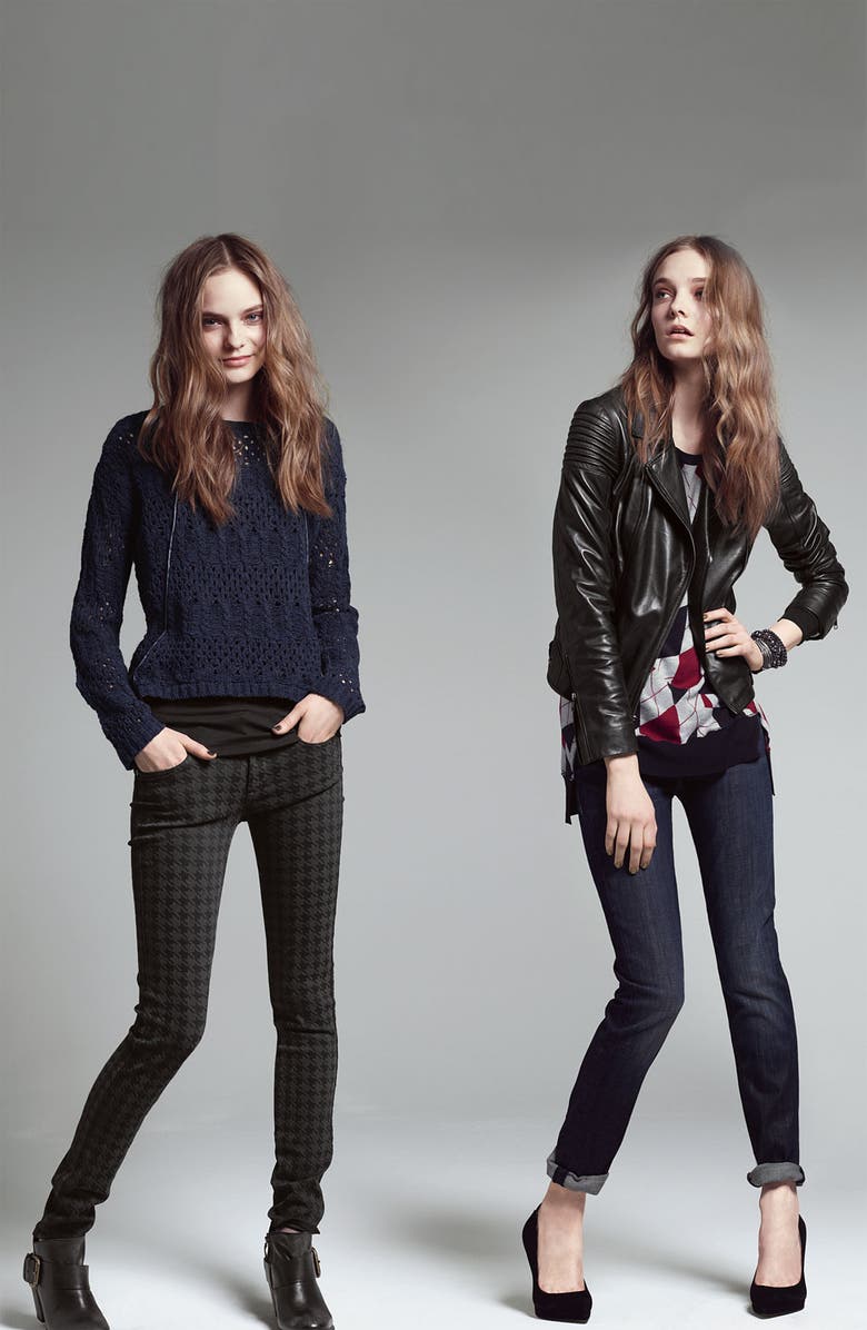 Rich & Skinny 'Legacy' Print Skinny Jeans, Alternate, color,