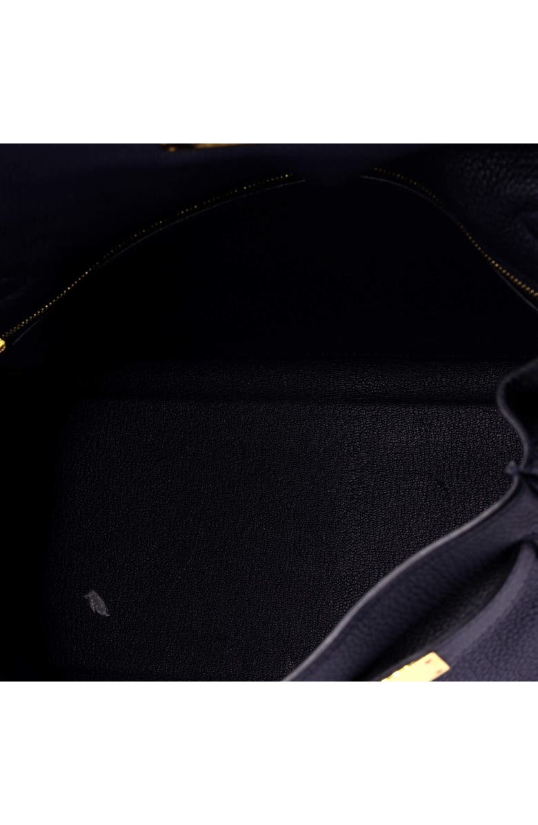 Pre-Owned Hermes Kelly Handbag Blue Clemence with Gold Hardware 32, Alternate, color, Bleu Nuit