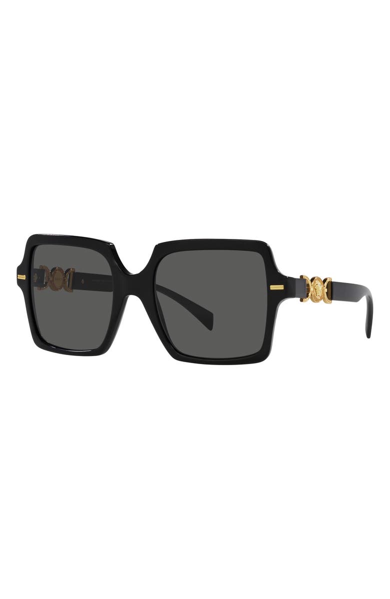 Versace 55mm Square Sunglasses, Alternate, color, 